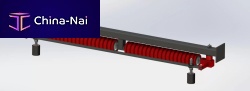 Conveyor belt tracker Dual Vee Return