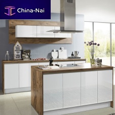 Contemporary kitchen FOCUS 470woodenislandhandleless