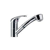 Countertop mixer tap DIKEchromed metalkitchen1-hole