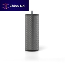 Metal bed leg CARBONE