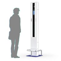 Access control terminal CT1with touch screenfloor-standingwall-mount