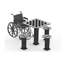 Outdoor chess table ME XHDcontemporaryfor public spaceHPL