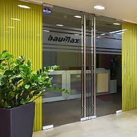 Tempered glass panel EVOKERAM Ssafetythermal insulatingultra-clear