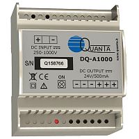 DC/DC power supply DQ-A1000with short-circuit protectionwith overheating protectionDIN rail