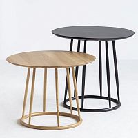 Contemporary coffee table Candyoakbeechwooden base