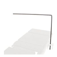 L-hape anesthesia screen operating table-mounted