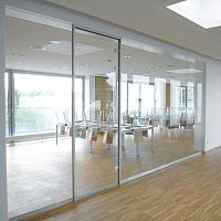 Removable partition 41AL seriesglazedaluminumsteel