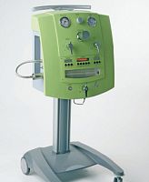 Trolley-mounted colon hydrotherapy unit Hydromat