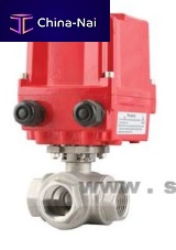 Ball valve T-EAV 902 serieselectrically-operatedfor controlfor water