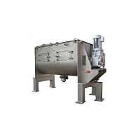 Ribbon mixer batchfor liquidssolid/liquid