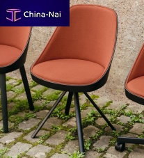 Contemporary chair KAIAK SPINindoorfabricmolded plywood