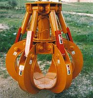 Orange peel grab BPR/Ahydraulicscrap6-shell