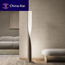 Contemporary light column EVITAsteelfabrictechnopolymer