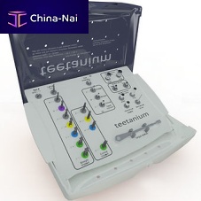 Dental implant surgery instrument kit Teetanium ® sterile