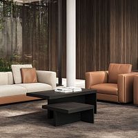 Contemporary coffee table MUX70woodwooden baserectangular