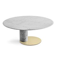 Contemporary table OTO BIGmarbleround