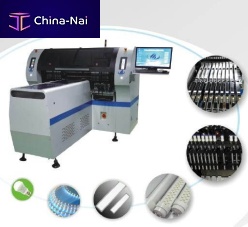 LED pick-and-place machine HT-XFfor single- or double-sided PCBSMTultra high-speed