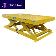 Tandem scissor lift table XLhydraulicpneumaticelectro-hydarulic
