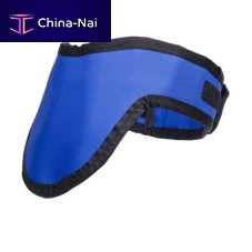 X-ray protective thyroid collar front protection