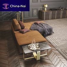 Contemporary coffee table Uyoumarblemetal baserectangular