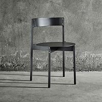 Contemporary chair BRUGOLAindoorbrassiron base