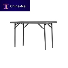 Folding table Classic L120contemporaryhigh-density polyethylene (HDPE)powder-coated steel base