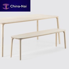 Contemporary bench ELLEoaksolid woodash