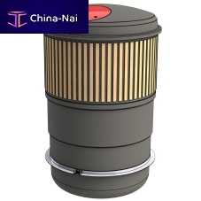 Plastic waste bin ZBin 5000in-groundfor urban wasterecycling