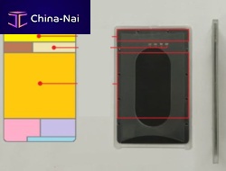 Compact RFID reader NFC Passive UHF Converterportablewirelesswith integrated antenna