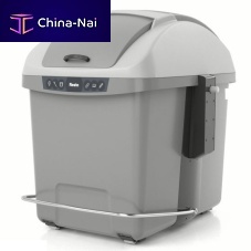 Side-loading waste container OVAL 2000HDPEsmartfor urban waste