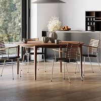 Contemporary table GM 3700 Rooakwalnutash