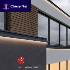 Pre-coated aluminum roof gutter NOVOVIERTEAGUAS SP