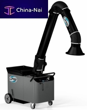 Mobile fume extractor W Serieswall-mountedweldingwith self-cleaning filter