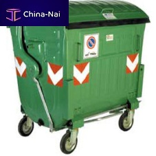 Metal waste container GRA-100 seriesplasticindustrial wastefor plastics