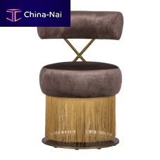 Art Deco chair ReUnited SCindoorfabricsteel