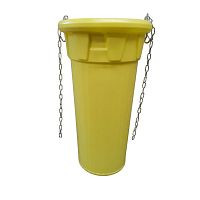 Plastic rubble chute