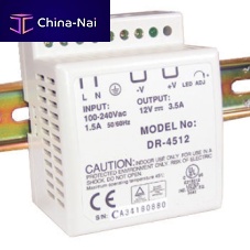 Switching power supply PWR-4505AC/DCsingle-outputwith short-circuit protection