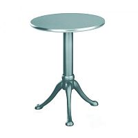 Traditional pedestal table 283beechaluminum baseround