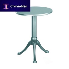 Traditional pedestal table 283beechaluminum baseround