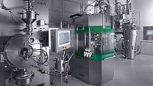 Granulator for the pharmaceutical industry ConsiGma® GC Linespilotdryerhigh-shear