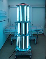 Hospital disinfection system environmentalUVmobile