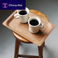 Walnut serving tray SCSfor domestic use