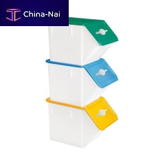 HDPE intermodal container G144800storagestackablewith lid