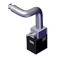 Transportable fume extractor SMOKE EXTRACTOR 200industrial