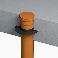 PVC draining pipe PENTAFLEX® LEAD-THROUGHSPP