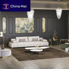 Contemporary coffee table marbleMacassar ebony basehome