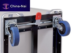 Medical trolley wheel XFC 1550with brake