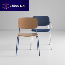 Contemporary chair CAPindoorfabricplywood