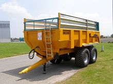 Dump trailer ROLLROC 5300tandemtowedmonocoque
