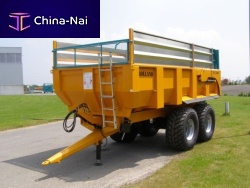 Dump trailer ROLLROC 5300tandemtowedmonocoque